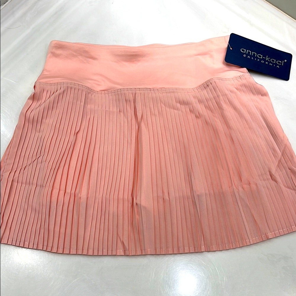 Sexy Soft Pink Pleated Skirt